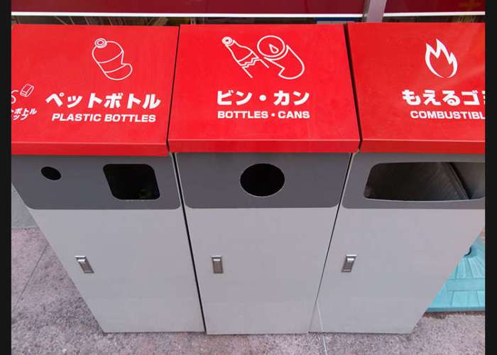 🌟SG INSTOCK🌟 Japanese Trash Bin with Lid Dustbin / Minimalistic Nordic Trash Waste Rubbish Bin ...
